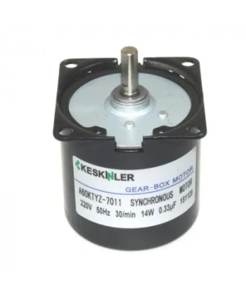 KTYZ-60 30 RPM 14W AC Senkron Motor