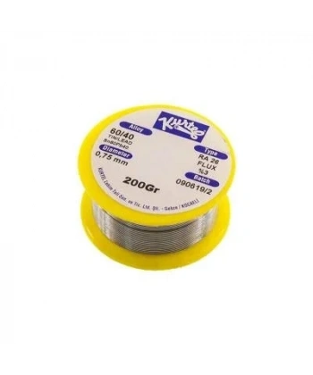 Kurtel 0.75 mm 200gr Lehim Teli (%60 Kalay / %40 Kurşun)