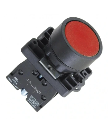LAY5-EA42 22mm Buton Normalde Kapalı Kontak Kırmızı