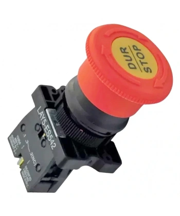 LAY5-ES542 22mm Acil-Stop Butonu Bas-Çevir 40mm