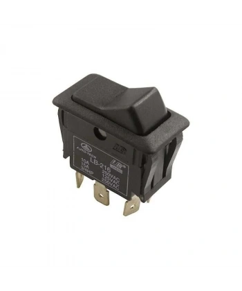 LB-216 On/Off Anahtar 6 Pin - Siyah