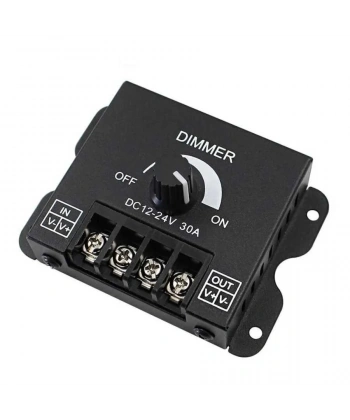 Led Dimmer 12-24V 30A Işık Parlaklık Kontrol Devresi