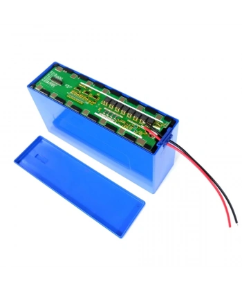 Li-ion 18650 13S 6P 48V 30A 78li E-Bike Batarya Kutusu Seti - Mavi