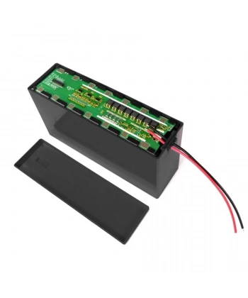 Li-ion 18650 13S 6P 48V 30A 78li E-Bike Batarya Kutusu Seti - Siyah