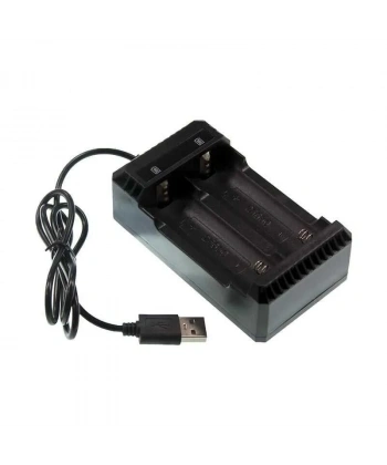 Li-ion USB 18650/22650/26650 3.7V Pil Şarj Aleti 2li