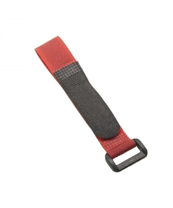Lipo Pil Tutucu Cırt Bant 20x200mm - Kırmızı