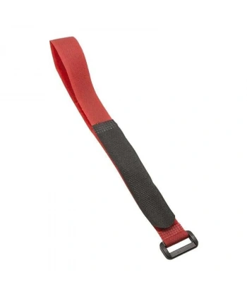 Lipo Pil Tutucu Cırt Bant 20x400mm - Kırmızı