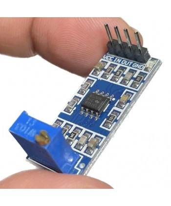LM358 100x Sinyal Yükselteç Amfi Modülü