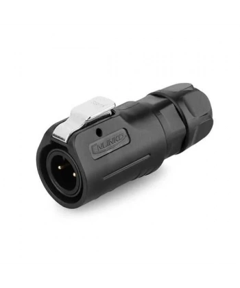 LP-12-C02PE-02-001 2-Pin Su Geçirmez Konnektör - Erkek