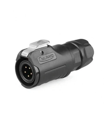 LP-12-C05PE-02-001 5-Pin Su Geçirmez Konnektör - Erkek