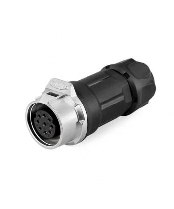 LP-16-J09PP-01-001 9-Pin Su Geçirmez Konnektör - Dişi