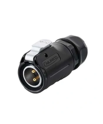 LP-20-C02PE-01-022 2-Pin Su Geçirmez Konnektör - Erkek