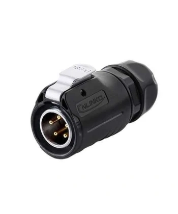 LP-20-C05PE-01-022 5-Pin Su Geçirmez Konnektör - Erkek