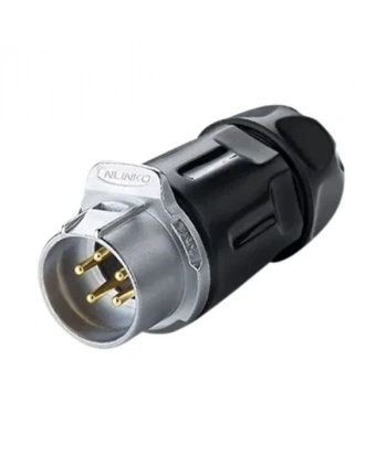 LP-20-C05PP-01-001 5-Pin Su Geçirmez Konnektör - Erkek