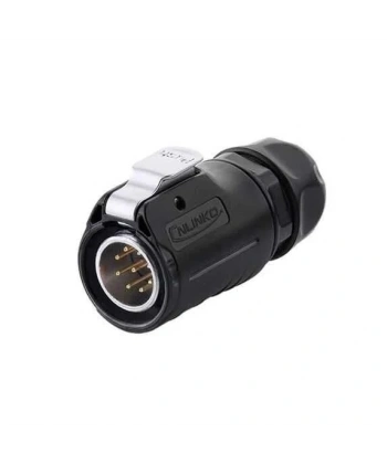 LP-20-C09PE-01-022 9-Pin Su Geçirmez Konnektör - Erkek