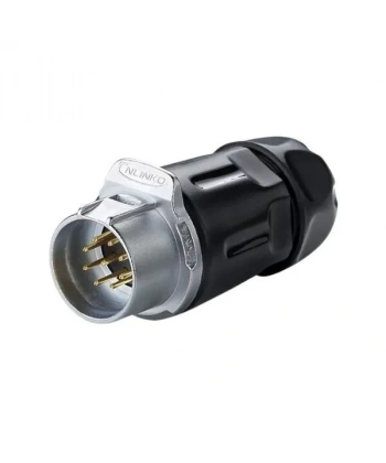 LP-20-C09PP-01-001 9-Pin Su Geçirmez Konnektör - Erkek