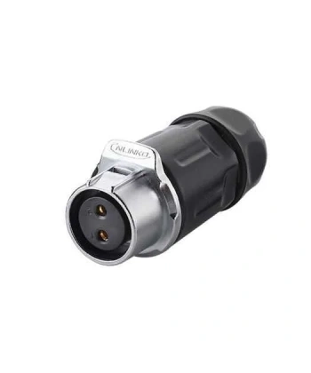 LP-20-J02PP-01-001 2-Pin Su Geçirmez Konnektör - Dişi