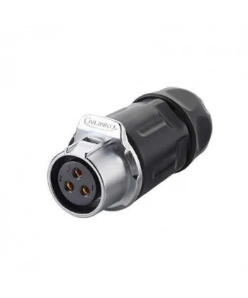 LP-20-J03PP-01-001 3-Pin Su Geçirmez Konnektör - Dişi
