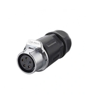 LP-20-J05PP-01-001 5-Pin Su Geçirmez Konnektör - Dişi