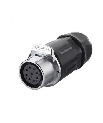 LP-20-J09PP-01-001 9-Pin Su Geçirmez Konnektör - Dişi