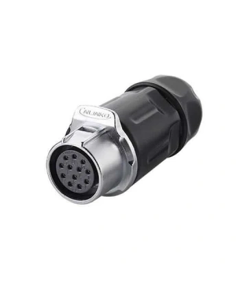 LP-20-J12PP-01-001 12-Pin Su Geçirmez Konnektör - Dişi