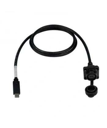 LP16-TYPEC-MP-FS-2M-002 Su Geçirmez Type C 3.1 Dişi Panel Tip Konnektör - 2M Kablo