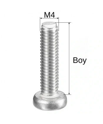 M4x60mm YSB Vida – DIN7985 (Yıldız Silindir Başlı Civata)