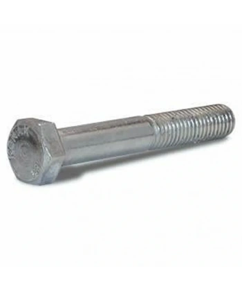 M6x45mm Civata Beyaz Altıköşe Yarım Diş