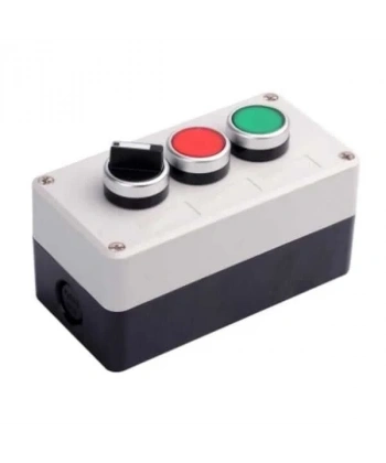 Mandal Switch ve İkili Kırmızı / Yeşil Push Buton Kutusu