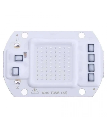 Mavi 220V Projektör Cob Led 50W Driver Çipli