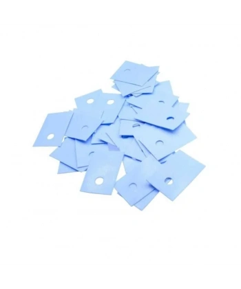 Mavi TO-220 Plastik İzolatör - Delikli - 10 Adet