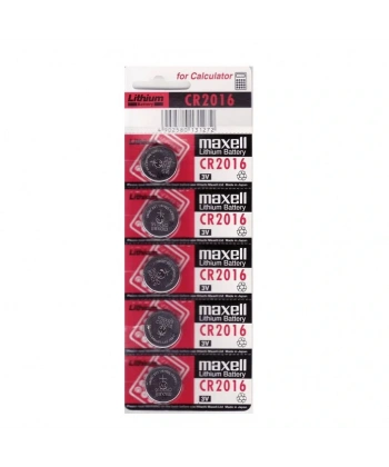 Maxell CR2016 3V Lityum Pil 5li Paket