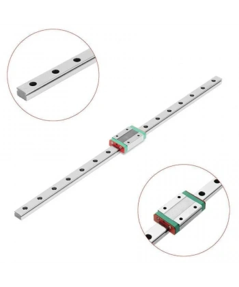 MGN15 Lineer Ray Kızak 200mm - MGN15H Bilyalı Rulman Blok
