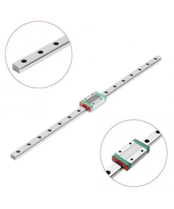 MGN9 Lineer Ray Kızak 400mm - MGN9H Bilyalı Rulman