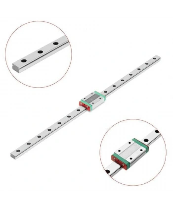 MGN9 Lineer Ray Kızak 500mm - MGN9H Bilyalı Rulman