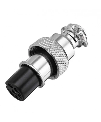 Mike Konnektör 6-Pin 12mm - Dişi