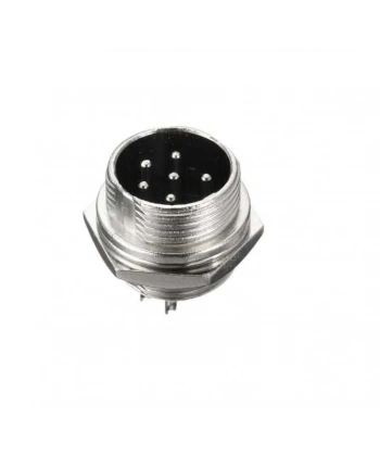 Mike Konnektör 6-Pin 16mm - Erkek