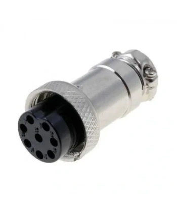 Mike Konnektör 8-Pin 16mm - Dişi