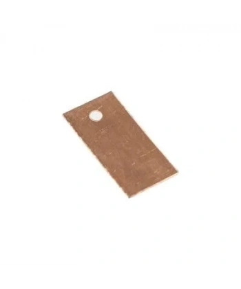 Mini Bakır Levha 30x15.5x0.5mm