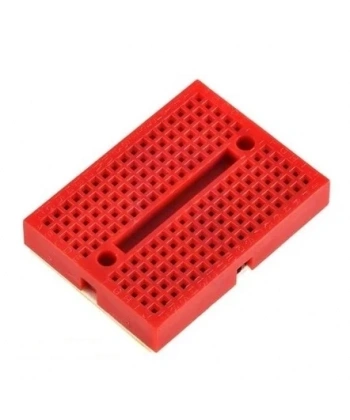 Mini Breadboard Kırmızı Yapışkanlı 170 Pin 1 Adet
