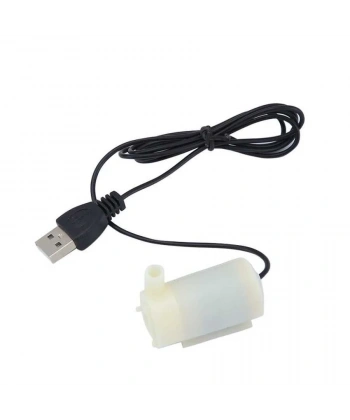 Mini Dalgıç Su Pompası 5V USB Girişli