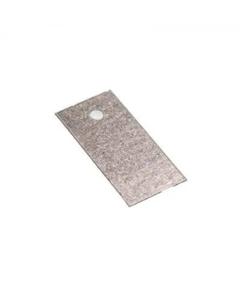 Mini Galvaniz (Çinko) Levha 30x15.5x0.5mm