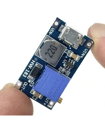 MT3608 2A Dc-Dc Güç Modülü Micro USB Çıkışlı