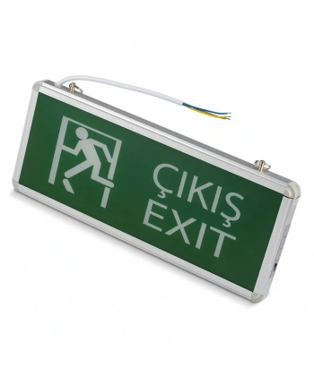 Noas 3W Çift Yönlü Exit Led Acil Çıkış Armatürü