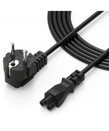 Notebook PC Laptop Güç Power Adaptör Kablosu Yonca Kablo 1.5m