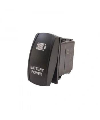 ON-OFF Mavi Işıklı Anahtar 5-Pin 12V-24V - Battery Power