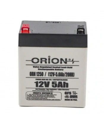 Orion 12V 5Ah Bakımsız Kuru Akü
