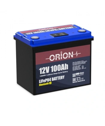 Orion Akü LifePo4 12100B 12V 100aH Bluetooth Ekranlı