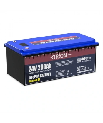 Orion Akü LifePO4 24200B 24V 200AH Bluetooth Ekranlı