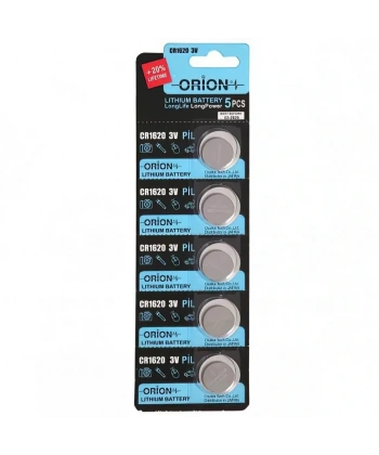Orion CR1620 3V Lityum Pil 5li Paket